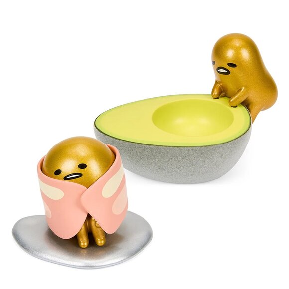 NIB Breakfast with Gudetama Vinyl Figure 2 Pack - Picture 1 of 8
